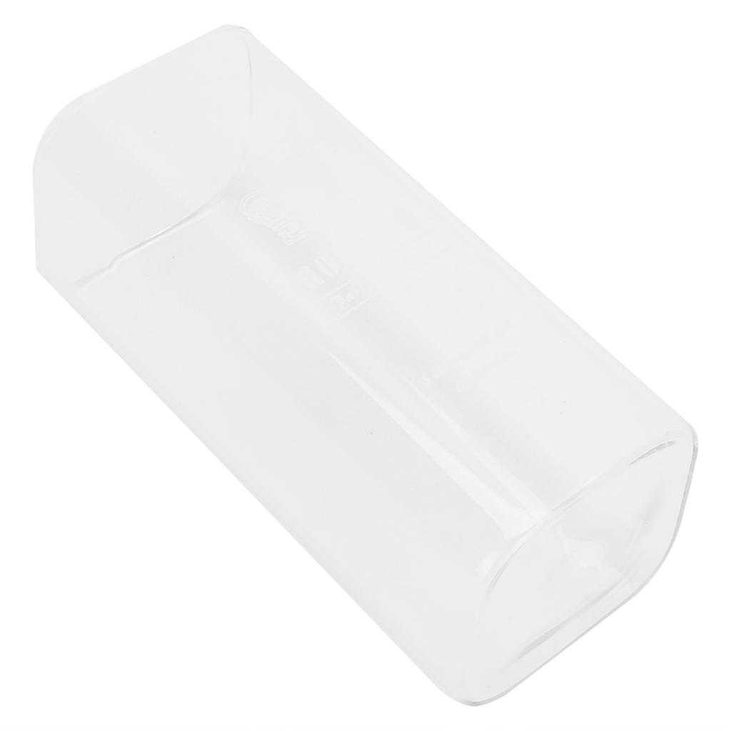 400ml Water Cup Square Heat Resistant Glass Mug Beverage Milk Breakfast Cup Drinkware