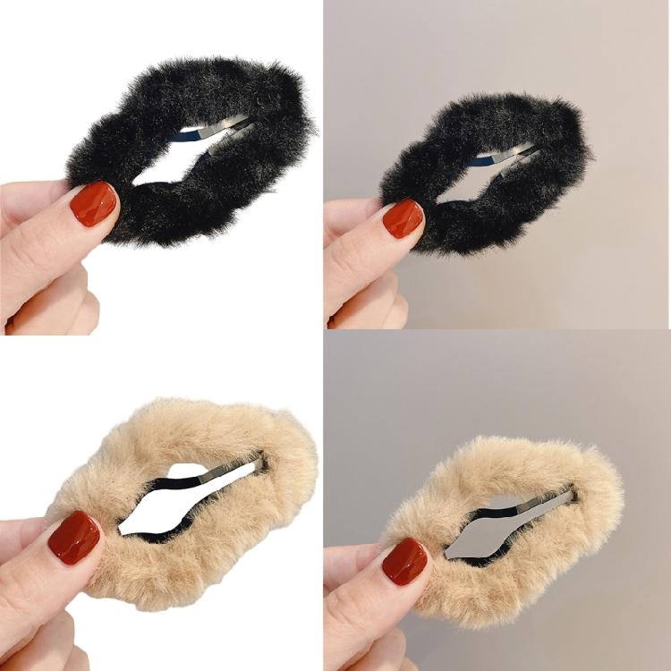 Fashion Hair Barrettes Plush Cloud Hollow Hairpin Hair Shaping Tool Accessories
