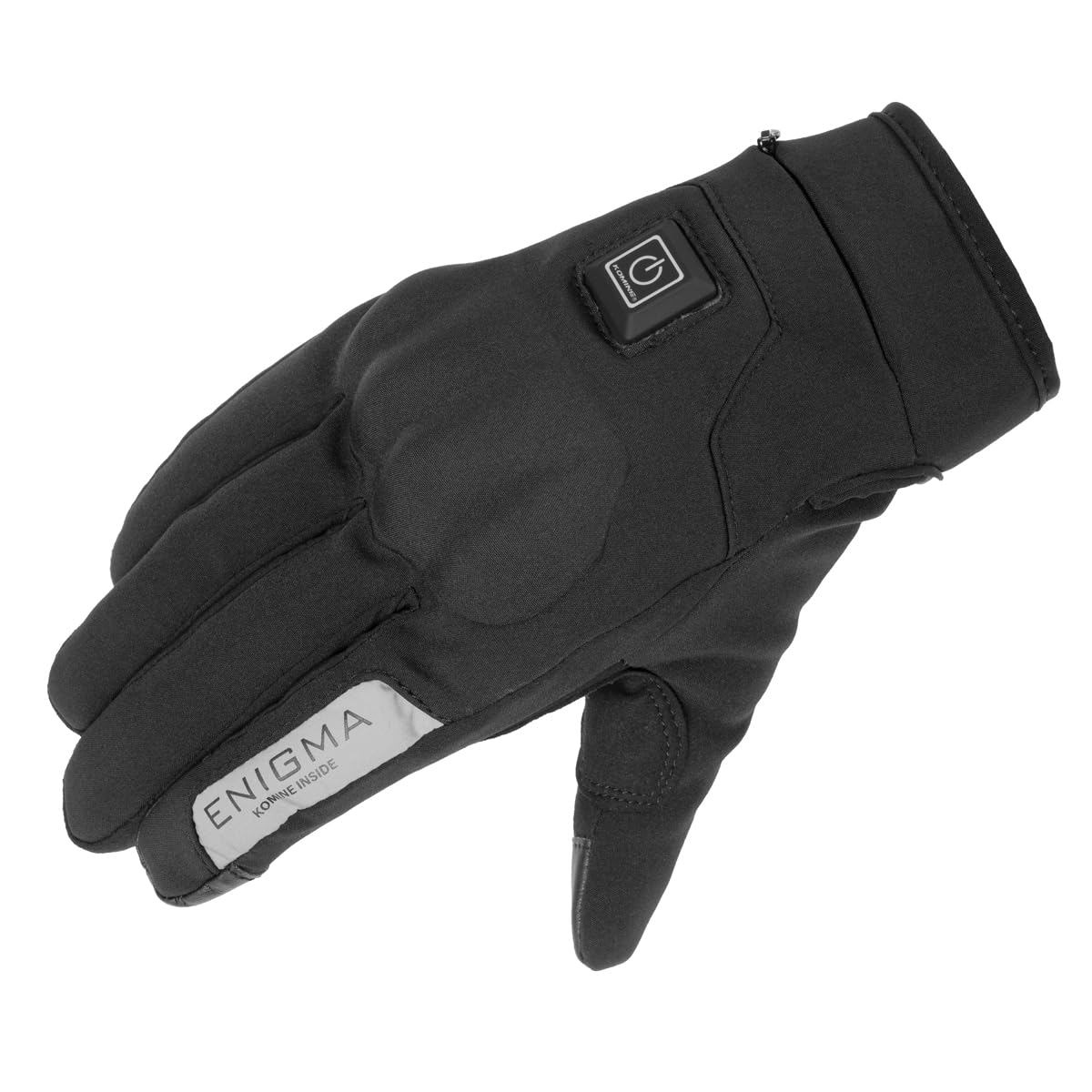 

ENIGMA 2025 Model Motorcycle Ignite 12V XL Gloves, Black, (25-012 EN-012) чёрный