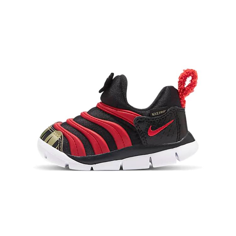 Nike Dynamo Free Low top Toddler Shoes Black Red Infant And Toddler DC8318-001 21