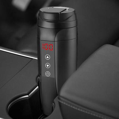 0,4 l 90 W elektrischer Reisewasserkocher fürs Auto, schnell kochend, vielseitig einsetzbar, 8,2 x 2,8 Zoll