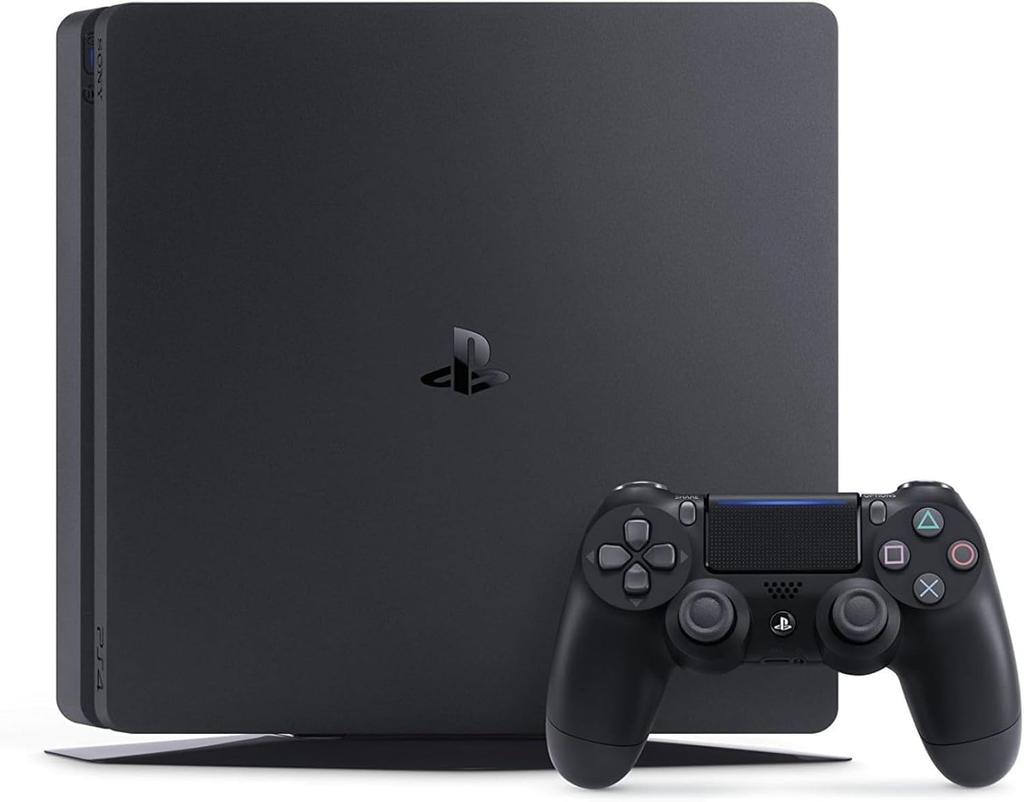 Generalüberholte SONY PlayStation 4 Jet Black 500GB PS4 Slim mit Garantie CUH-2100AB01 (Eingestellt) 180-Tage