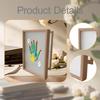 Family Handprint Photo Frame DIY Craft Keepsake Home Wood Picture for Couple