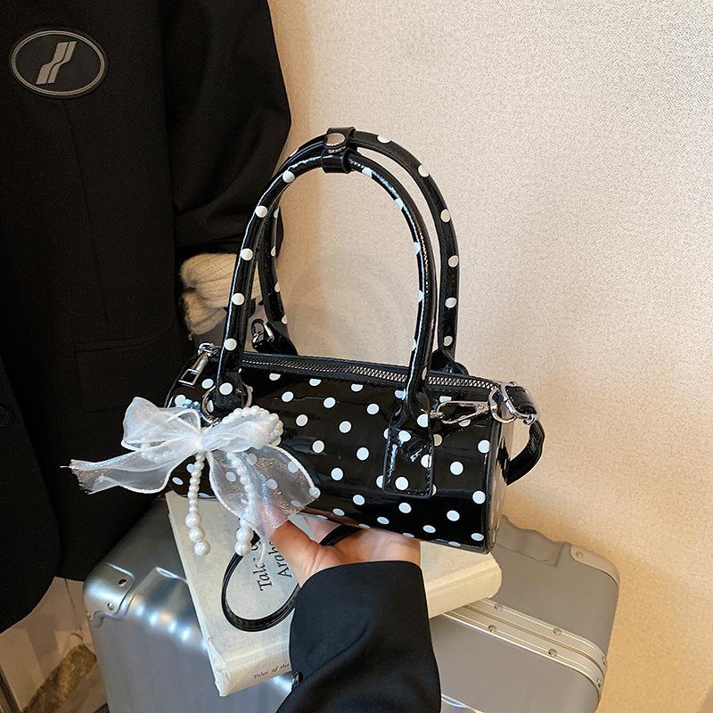 Сумка, Маленькая сумочка Нишевая сумка-подушка Одноплечная сумка через плечо чёрный