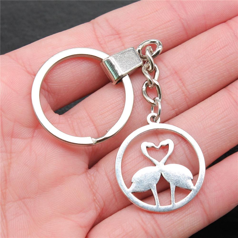 30mm Keychains Butterfly Bird Kids' Jewelry Materials QY010