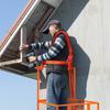 Plataforma de Trabajo de Jaula de Seguridad para Carretilla Elevadora 43x45in 1400lbs con Ruedas para Aérea