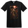 Skull Angel Wings Graphic Art T Shirt for Halloween or Gothic Style Tee