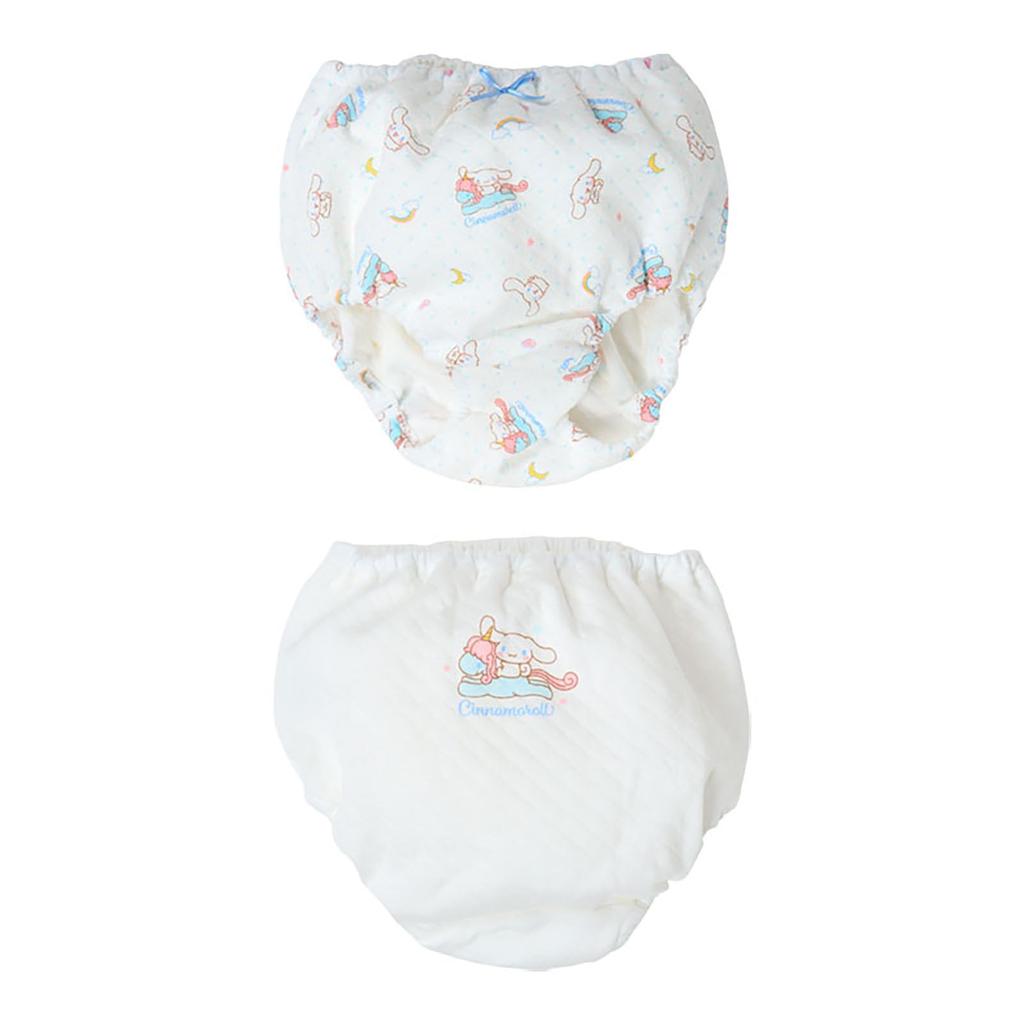Sanrio Quilted Shorts of with Name Label Product Number 215155 Kids' (Set 2), Cinnamoroll, 130cm, Inside,