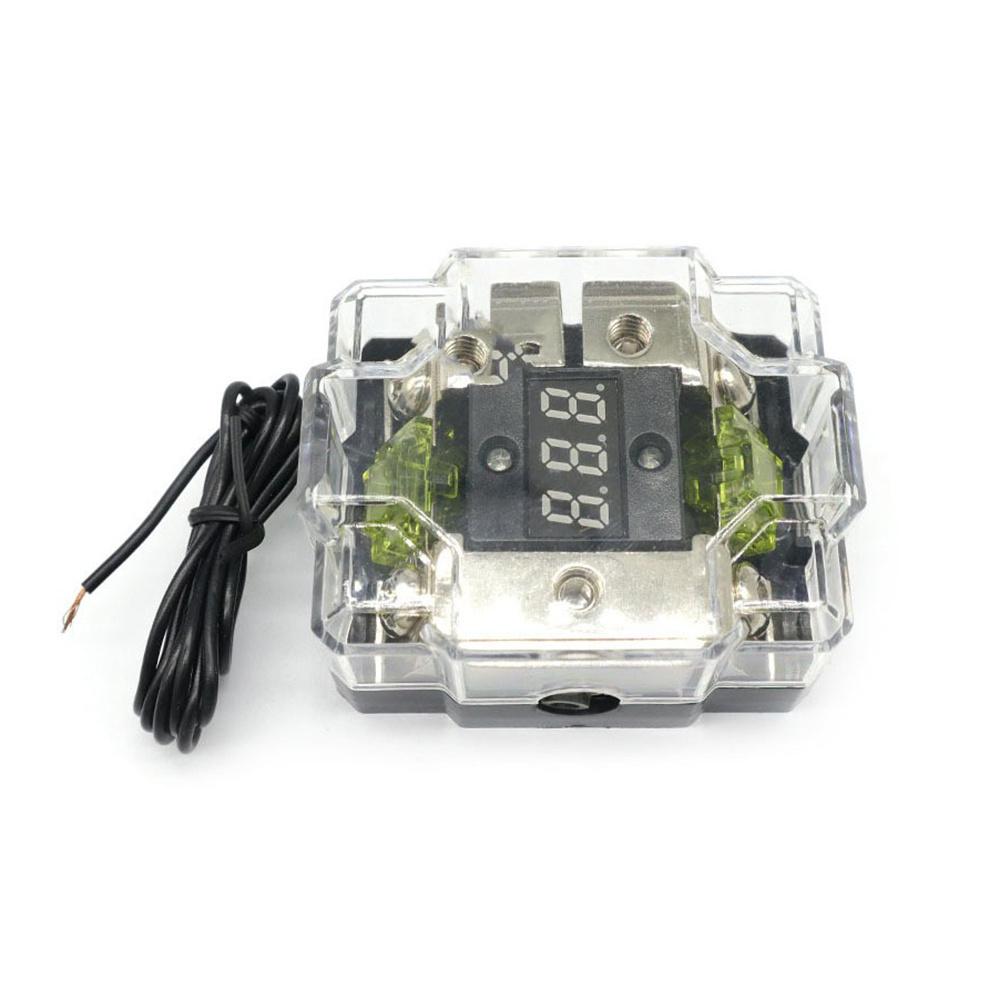 Car Boat Audio Amplifier Fuse Holder Power Fuse Distribution Block Splitter 100A