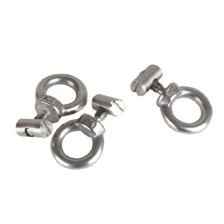 Awning Rail Stoppers 4mm Lifting Eye Nut Fastener Carabiner Hooks for Campers