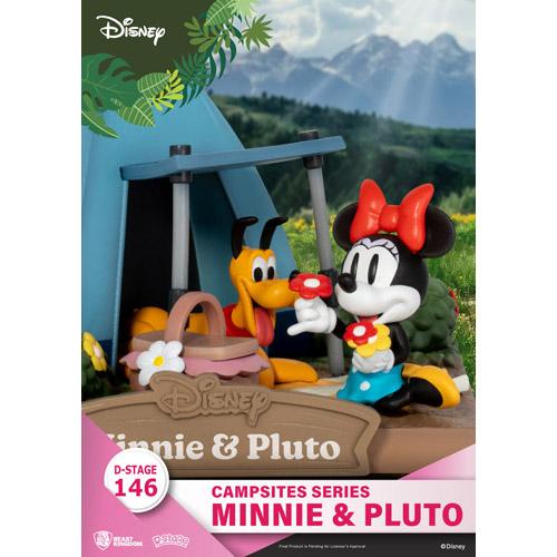 BK D Stage Campsites Serie Minnie Maus & Pluto Figur