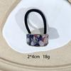 Hairband Accessories Niche Simple Geometric Hair Rope Rubber Band Hair Accessories High-end New Back of The Head Hair Accessories