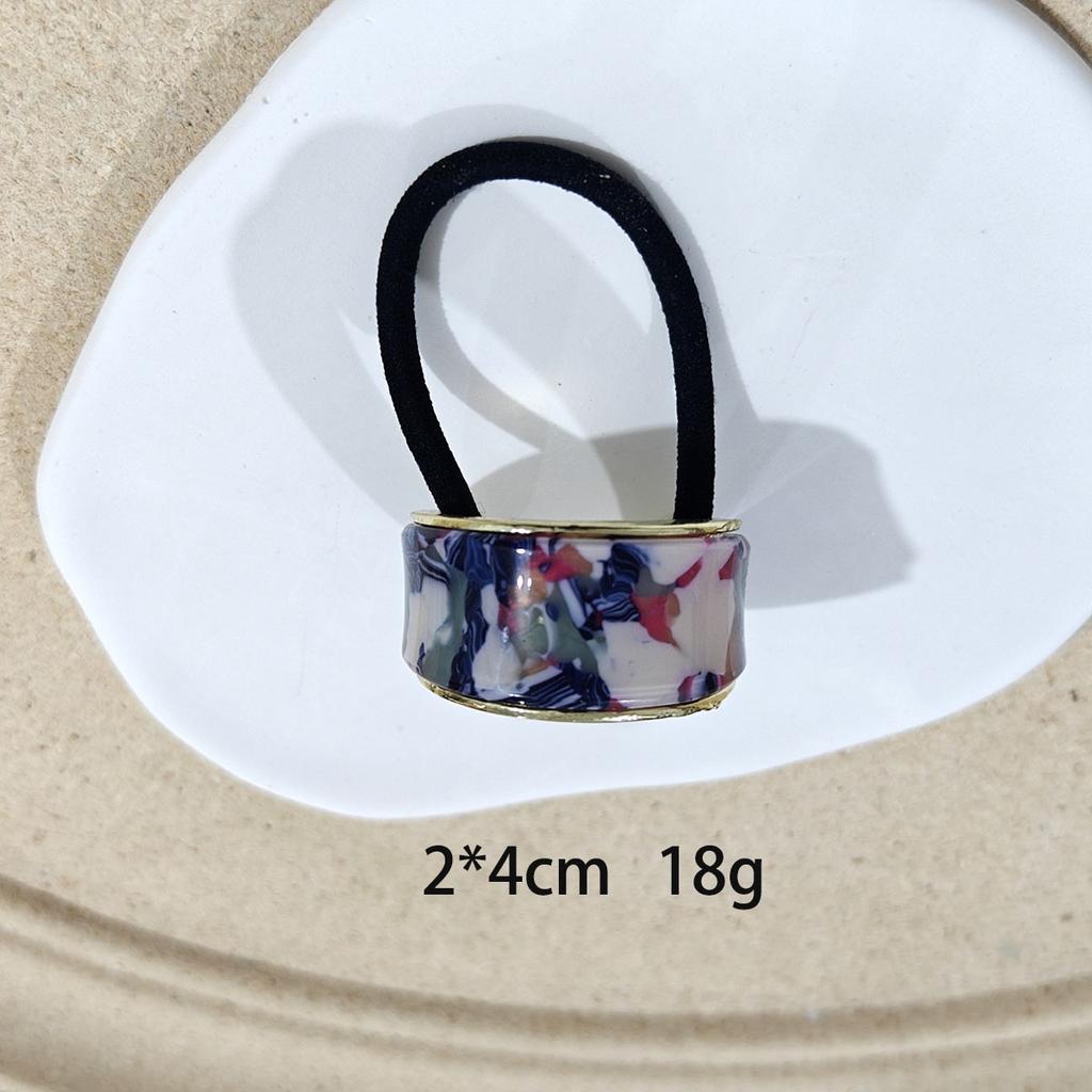 Hairband Accessories Niche Simple Geometric Hair Rope Rubber Band Hair Accessories High-end New Back of The Head Hair Accessories