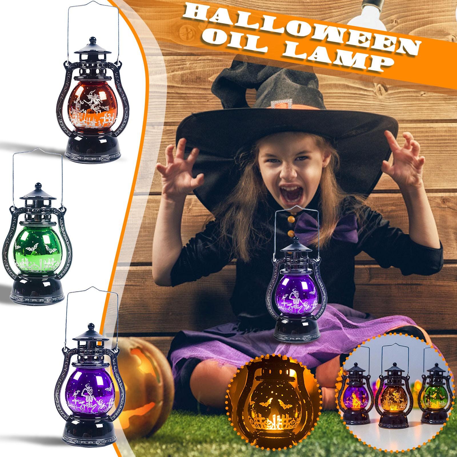 

Halloween Retro Creative Bar Home Atmosphere Vintage Oil Light