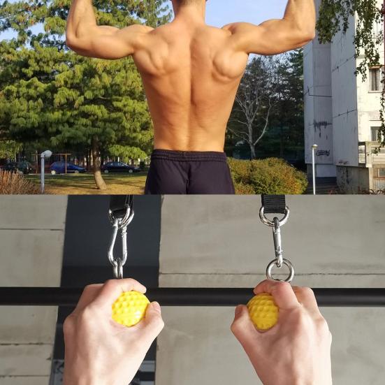 Pull Up Ball Mini Strength Training Plastic Anti-slip Arm Muscles Exercise for Finger