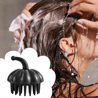 Shampoo Kopfhaut Massagebürste Tragbar Weich Haarwaschmassagegerät Kamm SPA Massagebürste Schönheitssalon Friseurwerkzeug