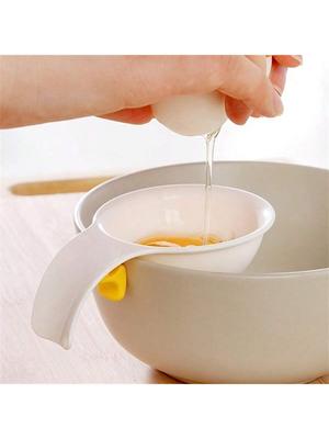 3pcs Egg Yolk Separator Divider Holder,Plastic Egg White Strainer, Household Egg Tools, Cooking Baking Tools, Kitchen Gadgets