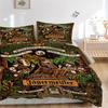 Jagermeister Time Come Out Play Print 3Pcs Bedding Setduvet Cover With 2 Bedropillowcase Home Birthday Gift