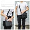 Real Cowhide Men's Leather Bag Shoulder Genuine Magnetic Suction Crossbody Korean Version Top Layer