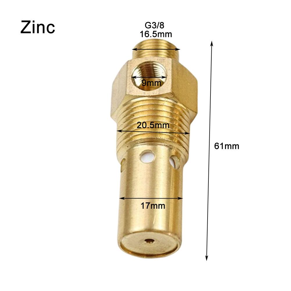 

G1/2 Compression Thread Air Compressor Valve Connected To Air Compressor 20.5mm Compressor Line Input NPT Pipe Thread