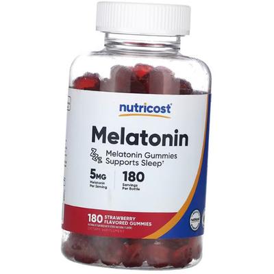 Chewing Melatonin, Melatonin 5 Gummies, 180 Tab Strawberry (72647037)