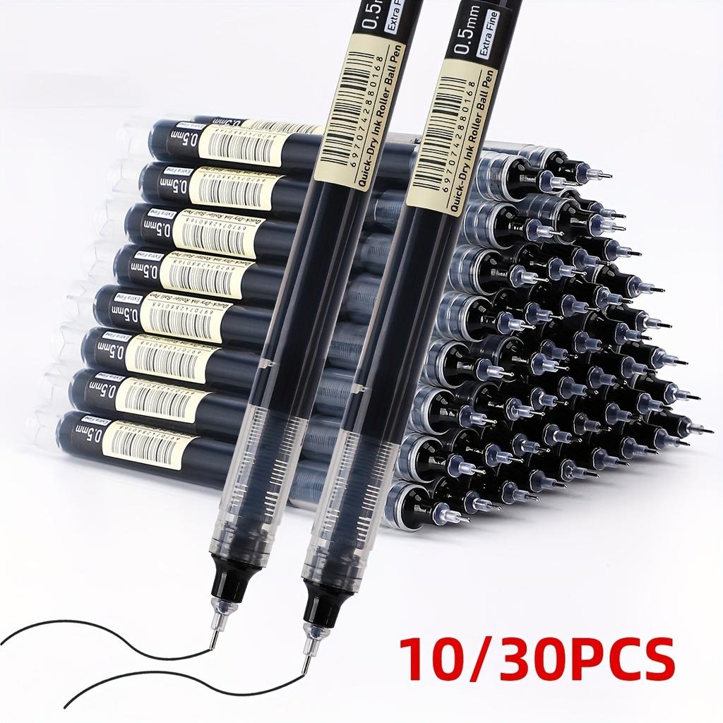 Direct Liquid Quick Drying Ballpoint Pen, 0.5mm. Neutral Pen for Exam Writing and Homework, Neutral Pen for School Office Writing Stationery