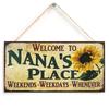 Sunflower Wooden Picture Board Mother's Day Gift Sunflower Decorative Signs Garden Decorations Wooden Wall Hangings