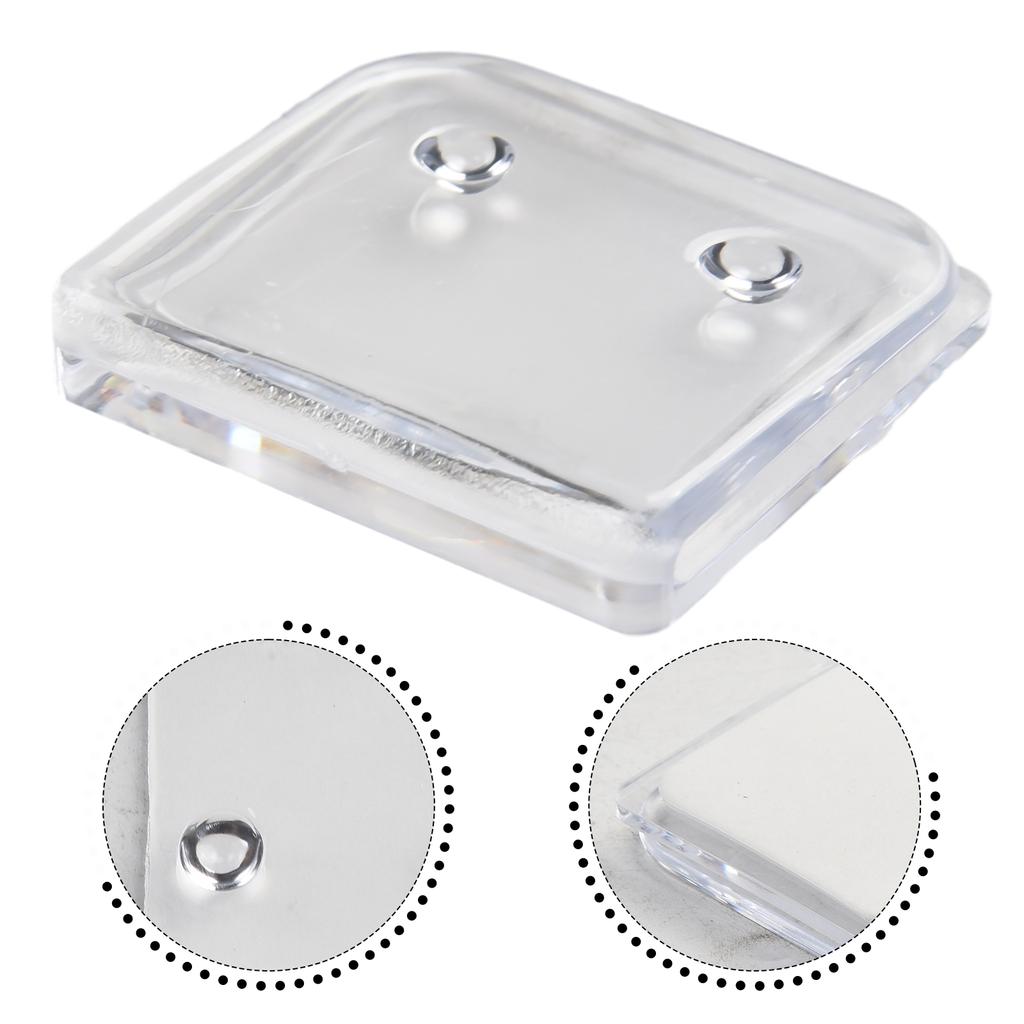 4 Stück Duschvorhang-Clips Dusche Winddicht Spritzschutz Selbstklebende Vorhangclips Heimdekorationszubehör für Wohnzimmer