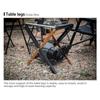 Outdoor Folding Multifunctional Tactical Table Camping X-type Flat Replacement IGT Tables Lightweight Double-layer Storage Rack