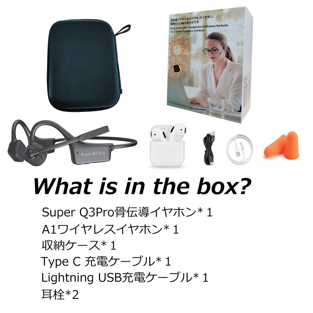 Bluetooth Bone Conduction Earphones with Noise Clear Call IP55 Fast 8 Hours of Continuous Calling While Remote Working from Web Includes Dedicated