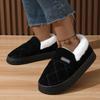 Women's & Men's Winter Slippers Heavy-Duty Thick-Soled Warm Indoor Outdoor House Shoes with Sole