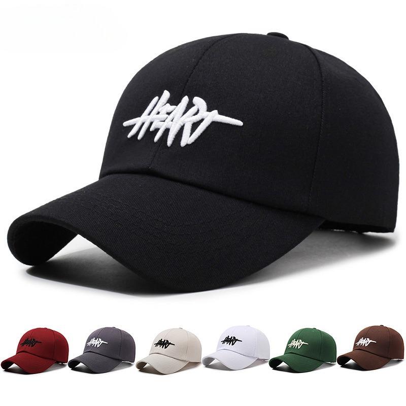 Hat New Alphabet Embroidery Baseball Cap Men's and Women's Fashion Casual Versatile Outdoor Sports Shade Cap