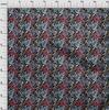 oneOone Tessuto Cotone Elasticizzato Blu Polvere Foglie Abbigliamento Fai da Te Tessuto per Quilting Tessuto Stampato al Metro 40 Pollici