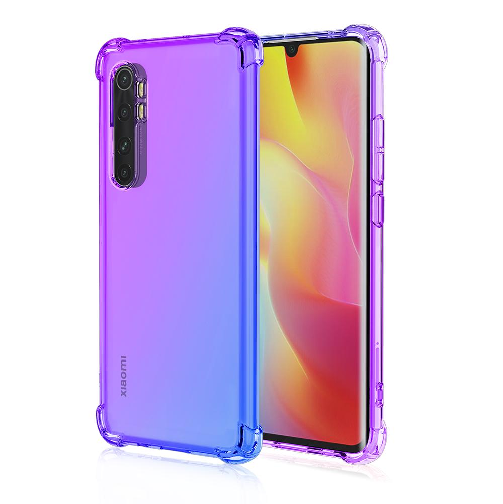Clear Cute Gradient Phone Case Slim Anti Scratch Flexibilní TPU kryt Nárazuvzdorný ochranný obal pro Xiaomi 12 Lite 13 Pro 14 Ultra CC9e A3 Poco C50