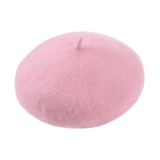 Painter Hat Solid Color Soft Texture Unisex Furry Bucket Hat Easy to Clean Winter Furry Beret Hat Fashion Accessories