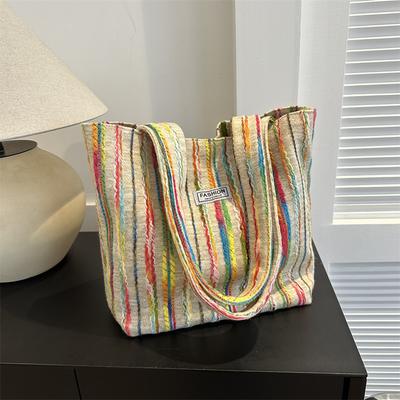 Borsa a mano di grande capacità colore moda borsa estiva moda casual borsa a spalla sotto l'ascella borsa tote