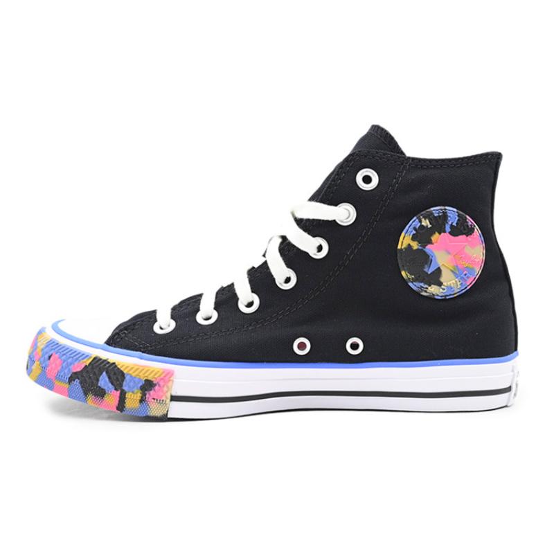 Converse Chuck Taylor All Star Athleisure Abrasion Resistant High Top Espadrilles Women's Black Colour