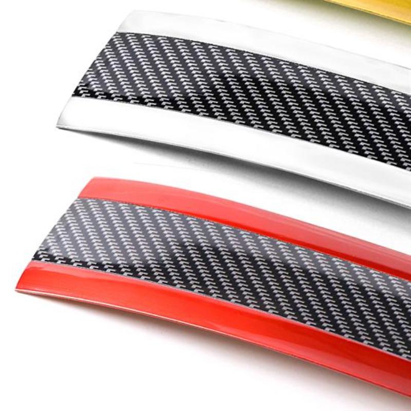 Universal Car Door Sill Protector Strip Strong Adhesive Anti Scratch Threshold Trim Cover Sticker Long Lasting Auto Door Entry Guard