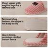 Men's Cotton Slippers for Winter Indoor Home Use, Anti Slip and Warm Flooring, Plush Slippers for Women