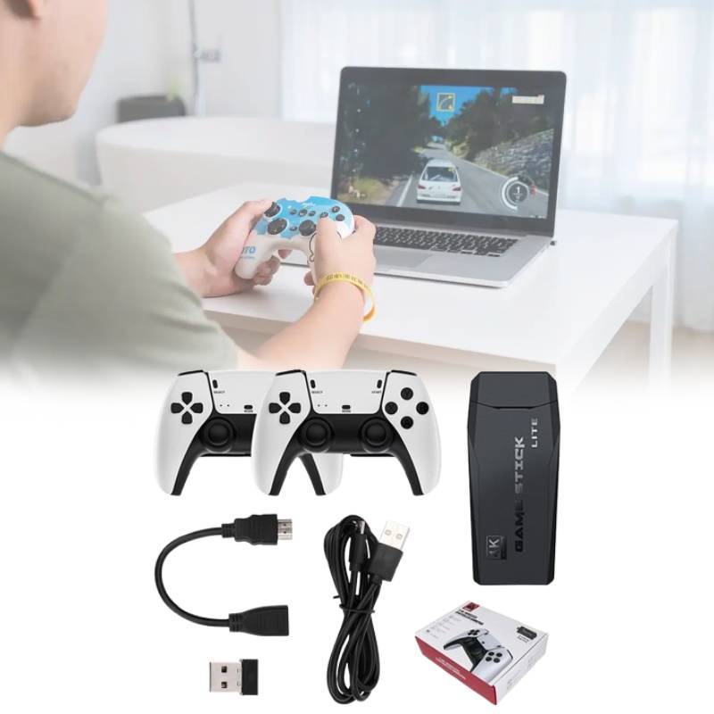 Retro M8pro Spielekonsole Kabelloser Dual-Joystick PS1 Klassisches Spielerlebnis