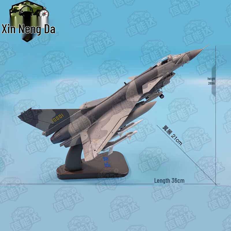 Xinnengda 1:48 J-10 Fighter Jet Model