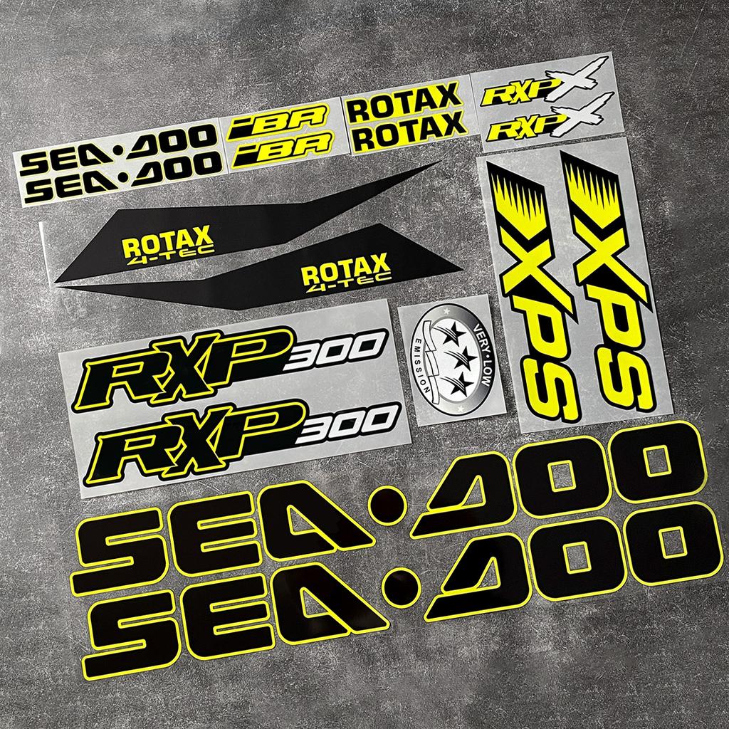 For BRP Seadoo RXP260 Jet Ski Stickers Ski Doo RXP300 Jetski Fender Sticker IBR 300 Brp Supplies Sea-doo Rxpx 300 accessories