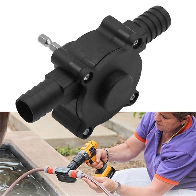 Portable Mini Self-Priming Electric Drill Water Pump for Home Use