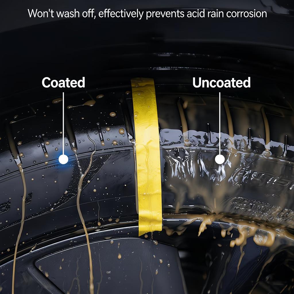 Tire Care Wax, Tire Blackening Paste, Tire Polish Coating for Car, Hydrophobic Anti-aging Tire Shine Wax, Restore Gloss & Protec