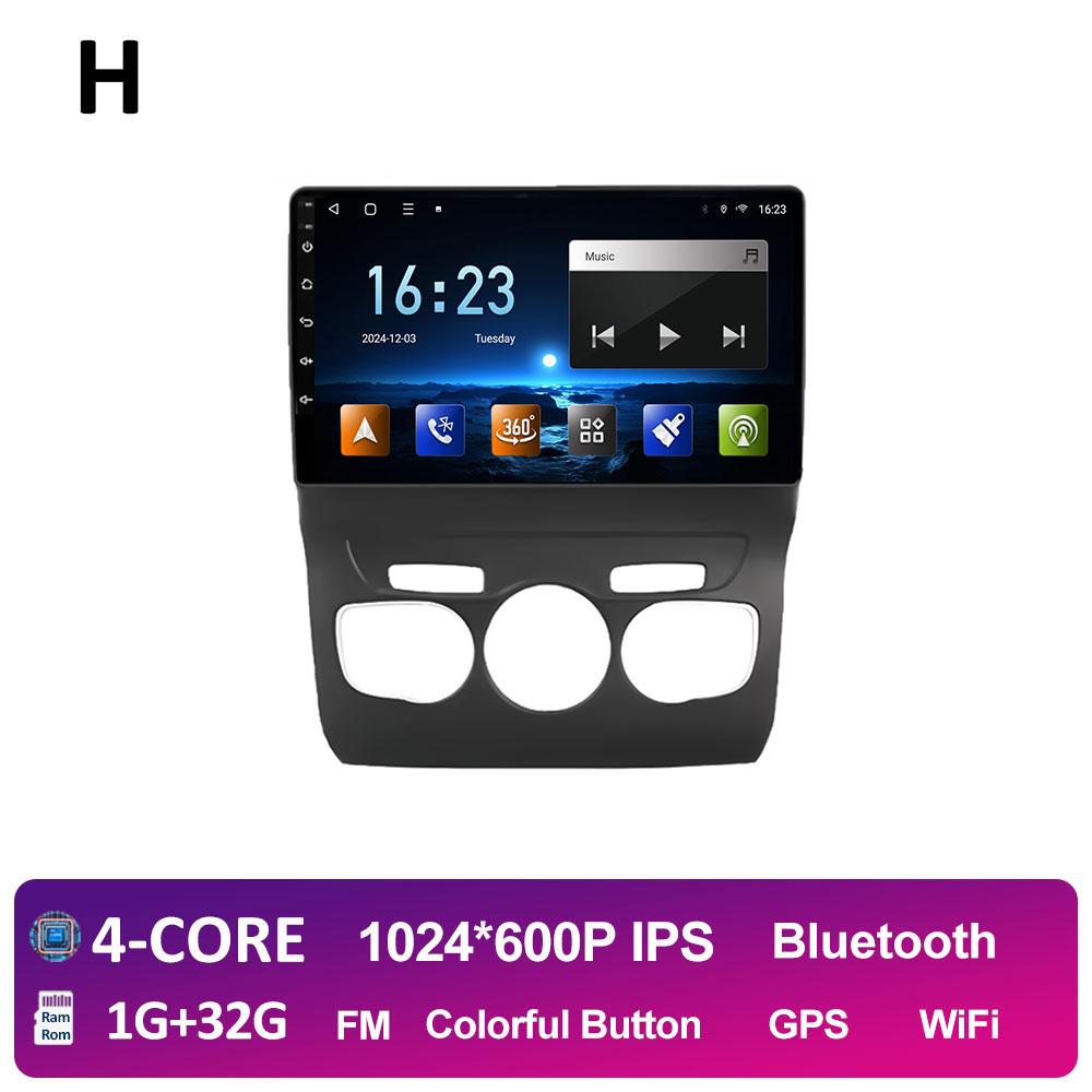 For Citroen C4 C4L DS4 2012 2013 2014 2015 2016 2017 Navigation GPS DSP Stereo Autoradio Car Radio Player QLED IPS Screen WIFI