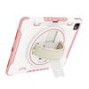 For iPad Pro 13 (2025)/13 (2024) Case Kickstand PC + TPU Shockproof Tablet Cover with Hand Strap/Pen Slot
