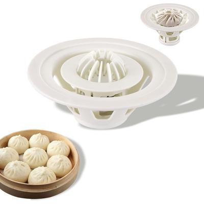 1 Stück Baozi-Maker Teigtaschenformen für hausgemachte Teigtaschenformen Langlebige Kunststoff-Gebäck-Teigtaschenformen für den Küchengebrauch Backwerkzeuge