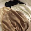 Women's Seamless Pure Wool Semi-High Neck Slimming Sweater - Autumn/Winter Base Layer