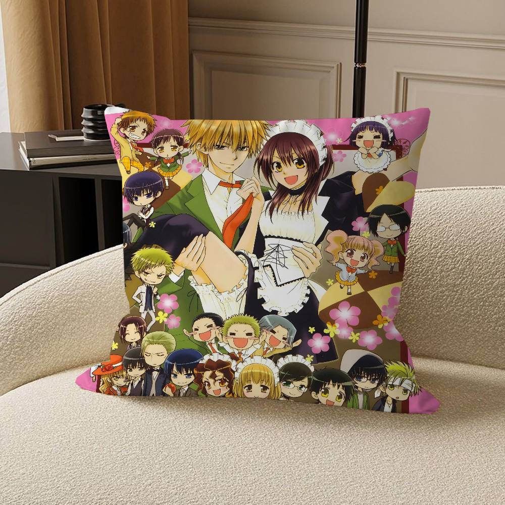 Anime M-Maid Sama Pillow Cushion Cover Pillowcase Living Room Sofa Home Decor Customized