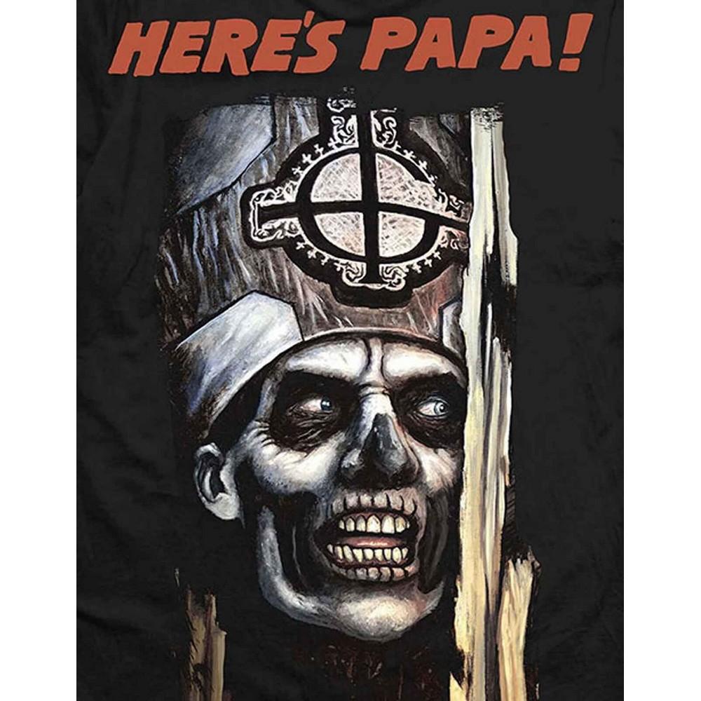 Ghost Unisex Adult Here´s Papa T-Shirt